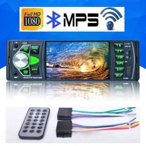 Мултимедия единичен дин, Авто MP5 плеър за кола, Bluetooth SD, USB, блутут автомобилен плеър с екран