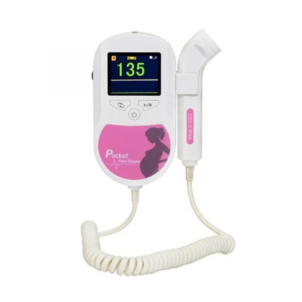 Фетален доплер, професионален CONTEC Baby Монитор LCD A+ 3Mhz, доплер, уред за проследяване на пулса при бременност, Фетален доплер - Image 8