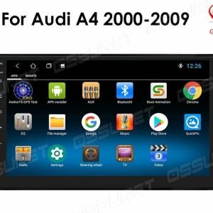 Мултимедия за Audi A4, B6, B7, Андроид, Ауди А4, навигация, WAZE, Carplay, Android Auto, A4 2DIN, 2002, 2003, 2004, 2005, 2006, 2007, 2008, година