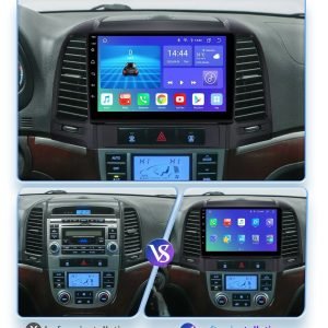 Мултимедия за Hyundai Santa Fe, Android, Санта Фе, Carplay, Waze, Андроид Auto, Santafe 2, навигация