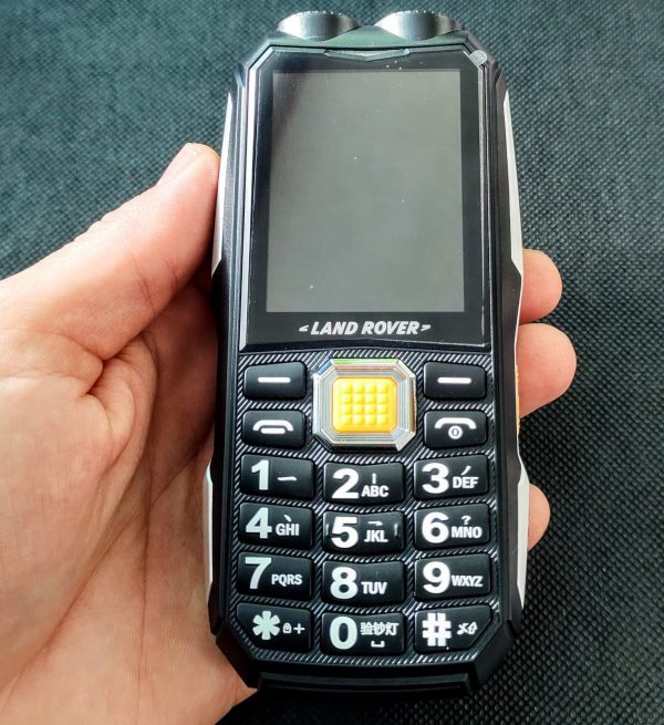 Ново! 13800mAh, мобилен Телефон, удароустойчив, водоустойчив, телефон за възрастни хора с две сим карти, LAND ROVER ,GSM, телефон с големи копчета за стари хора - Image 2