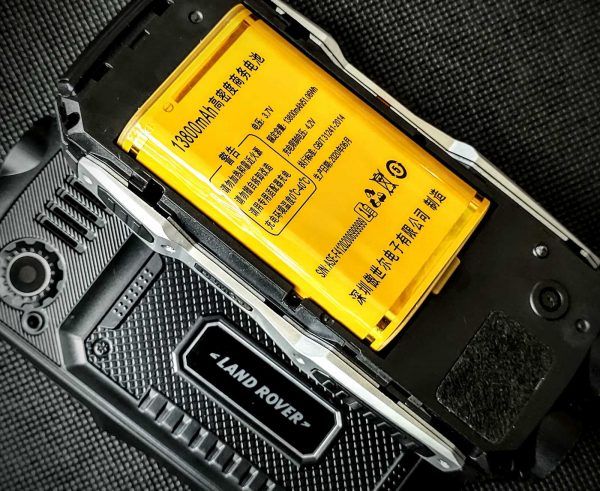Ново! 13800mAh, мобилен Телефон, удароустойчив, водоустойчив, телефон за възрастни хора с две сим карти, LAND ROVER ,GSM, телефон с големи копчета за стари хора - Image 6