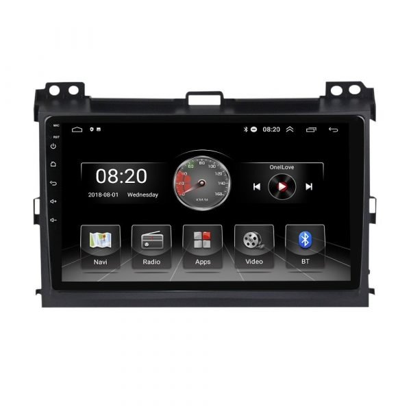 Мултимедия, Навигация Toyota Prado 120, Land Cruiser, Android, Ланд Крузер, Carplay, Waze, Андроид, 2002, 2003, 2004, 2005, 2006, 2007, 2008, 2009 година - Image 7