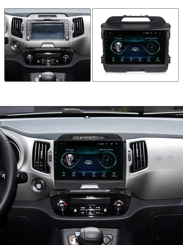 Мултимедия Навигация за KIA sportage 3, КИА Спортидж, Android, Carplay, Android Auto, Waze, Sportage, 2011, 2012, 2012, 2013, 2014, 2015 - Image 2