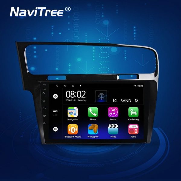 Мултимедия, за VW Golf 7, Volkswagen, Waze, Carplay, Android Auto, Навигация, Android, Голф Седем, радио - Image 12