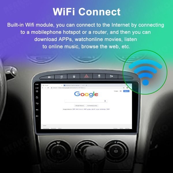 Мултимедия, Peugeot 408, 308, Навигация Android, Waze, Carplay, Андроид Auto, Пежо 408, 2DIN, плеър - Image 2