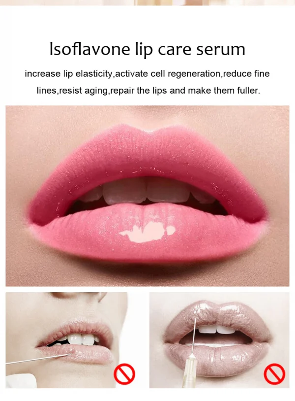 LipMaximizer с морски колаген, течен хиалурон за устни, витамин Е, мед - Image 7