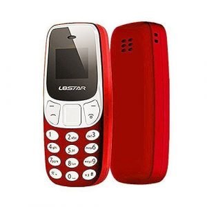 Мини телефон, BM10 червен, мини телефон, малък телефон 3310, GSM, L8Star BM10 Nokia, мини Нокия
