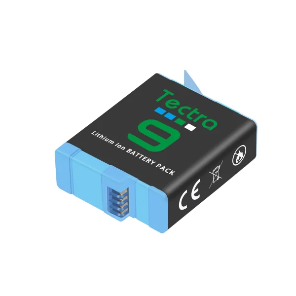 Батерия за GoPro 9 екшън камера 1800mAh Hero 10 AHDBT-90 за Go Pro Hero 9 AHDBT 90