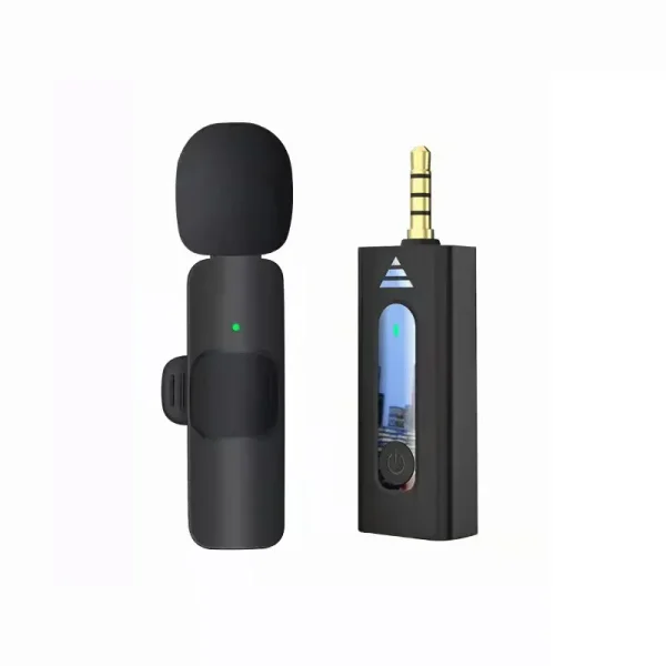 Микрофон за смартфон, безжичен микрофон, за Фотоапарат, за камера, Безжичен петличен микрофон, DSLR камера, лаптоп, компютър, 3.5mm, за Android, за IPhone, с букса 3.5мм, жак 3.5 мм - Image 10
