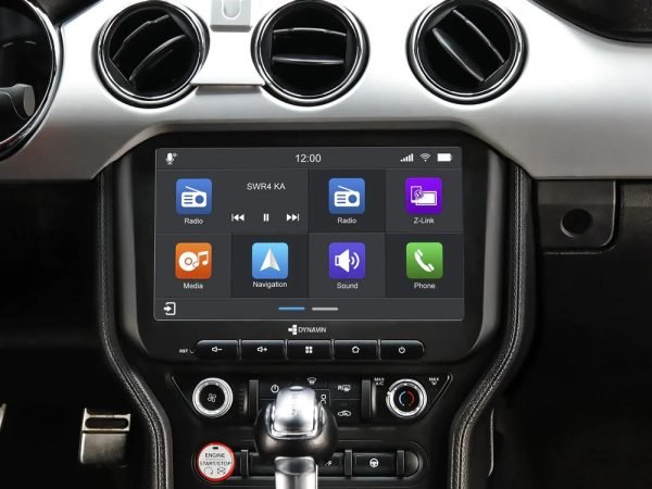 Мултимедия, Двоен дин, за Ford Mustang, Навигация, за Ford, din, плеър, Android, Форд Мустанг, Ford Mustang 2015, 2016, 2017, 2018, 2019, 2020 година - Image 9