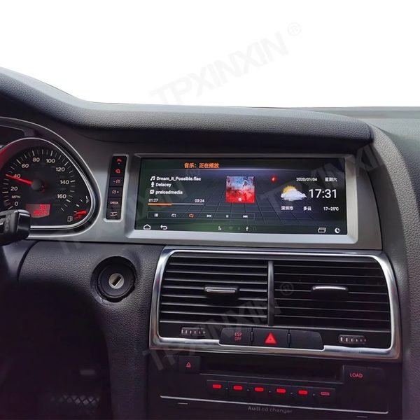 Мултимедия, за Audi Q7, Двоен дин, Android, 10.25", 8+128GB, навигация, за Ауди Q7, Андроид, Q7 4L, MMI, 2005, 2006, 2007, 2008, 2009, година - Image 10