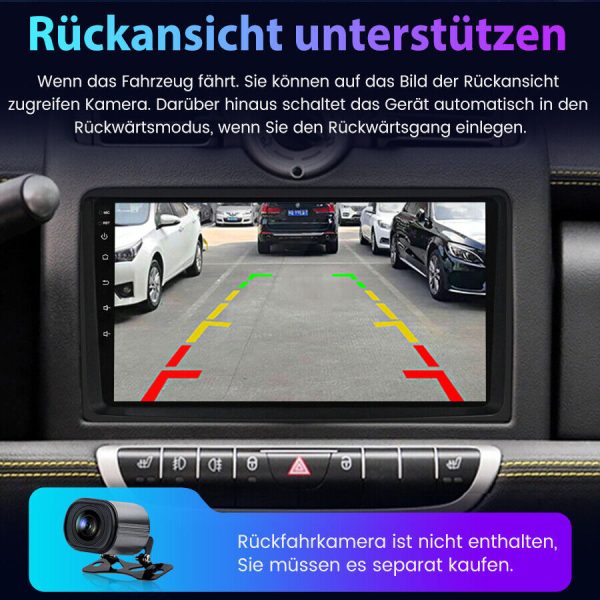 Мултимедия за Mercedes-Benz Smart Fortwo W451, Forfour W454, Навигация, за Smart, Carplay, Android Auto, Waze, двоен дин, екран 9 инча, 2005, 2006, 2007, 2008, 2009, 2010 година - Image 6