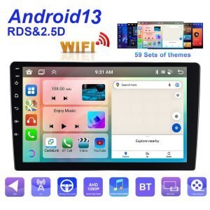 Мултимедия, за кола, за автомобил, плеър, Android Auto, Car play, навигация, Андроид, универсална мултимедия, 9 инча