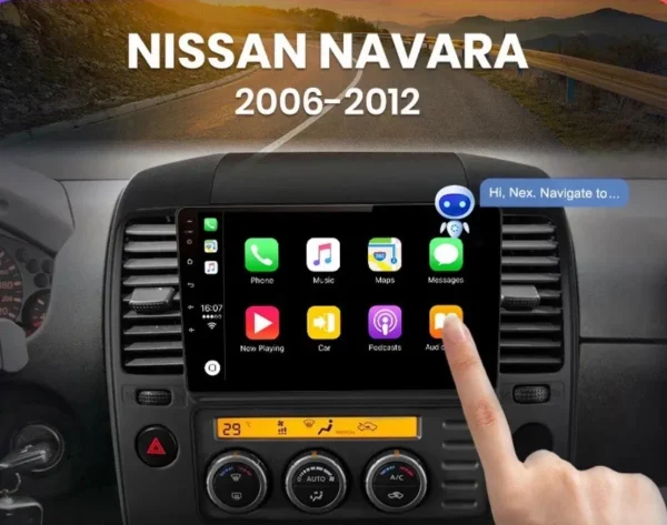 Мултимедия, Двоен дин, за Nissan NAVARA, Андроид, Навигация, Нисан Навара, Дин плеър екран Android - Image 9