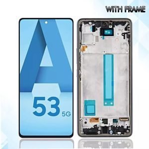 Дисплей за Samsung Galaxy A53, 5G, A536B, тъч скрийн, с рамка, екран, тъчскрийн, A53, Samsung A536E, A536F