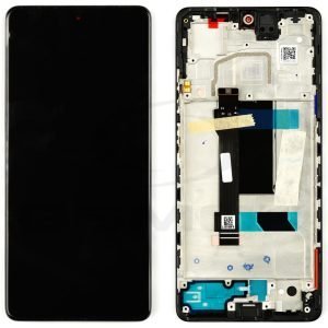 Дисплей с рамка за Xiaomi Redmi Note 12 Pro 5G, Poco X5 Pro 5G, тъч скрийн, екран, 22101316G, 22101320G, тъчскрийн