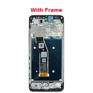 Дисплей за Motorola G04 Power, тъч екран, с рамка, LCD, тъчскрийн, LED, Moto G04, тъч скрийн, XT2421, XT2421-2