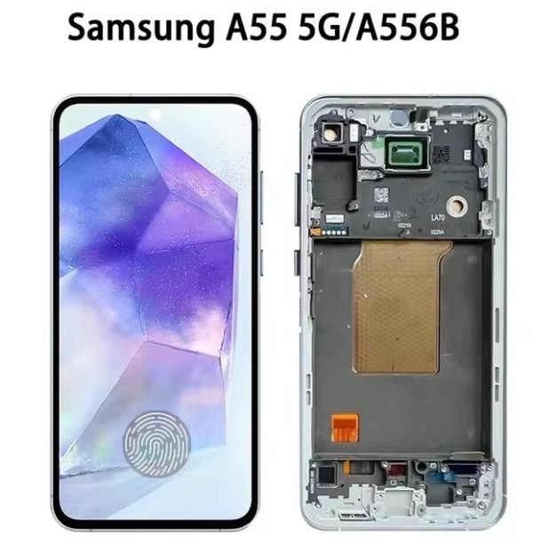 Дисплей за Samsung Galaxy A55, 5G, A556U, тъч скрийн, с рамка, екран, тъчскрийн, A556E, A556B, A556 - Image 3