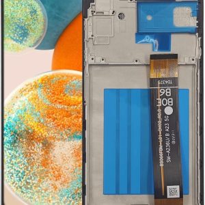 Дисплей за Samsung Galaxy A23, 5G, A236, тъч скрийн, с рамка, екран, тъчскрийн, A23, A236, A236B, A236U