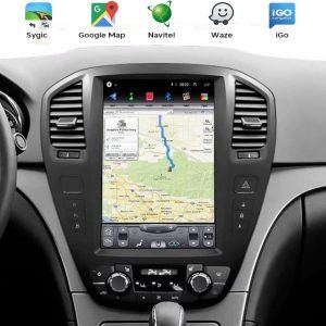 Мултимедия за Opel Insignia, Android Навигация, вертикална, сива, Двоен дин, 2 DIN, плеър, Carplay, Android Auto, стил Tesla, 2008, 2009, 2010, 2011, 2012, 2013, година, CarPlay Android Auto Waze