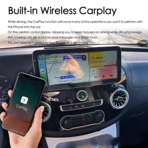 Мултимедия за Mercedes Benz Vito, навигация, Android, двоен дин, плеър, за VITO, Андроид, 2016, 2017, 2018, 2019, 2020, 2021, година
