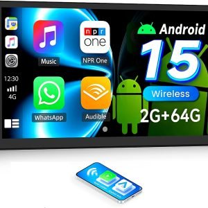 Мултимедия, Навигазия, за кола, за автомобил, универсална, Carplay, Android Auto, двоен дин