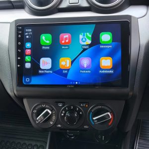 Мултимедия за Suzuki Swift, Android, Навигация, Waze, Carplay, Андроид, двоен дин, Сузуки Swift, 2017, 2018, 2019, 2020, 2021, 2022, година