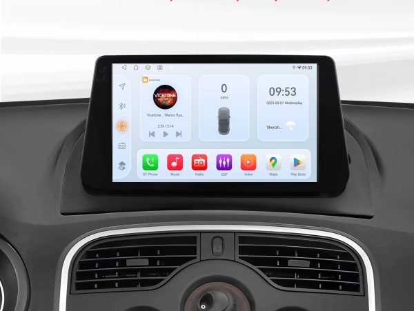 Мултимедия за Renault Kangoo 2 2008-2018, навигация, Android Auto, Carplay, Waze, Андроид Рено Канго - Image 2